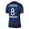 Oficiální Fotbalový Dres Paris Saint-Germain Leandro Paredes 8 Domácí 2021-22 pro Muži